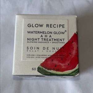 Glow Recipe Watermelon Glow AHA Night Treatment - never opened